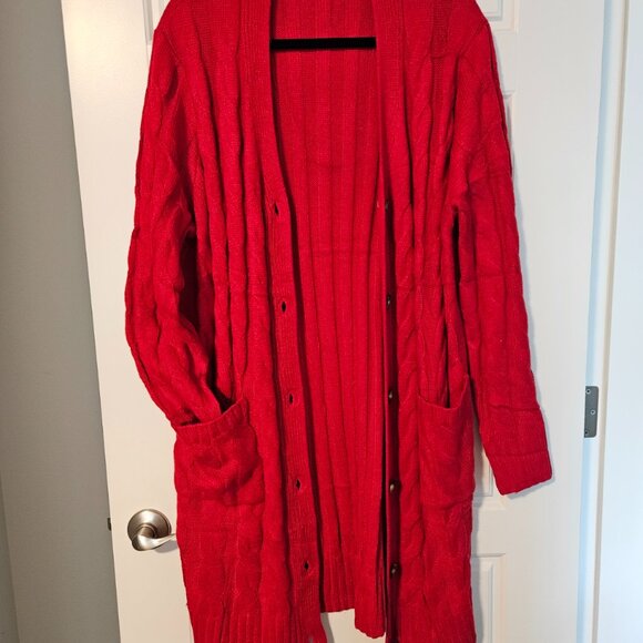 Merokeety Sweater Red XL - Picture 3 of 6